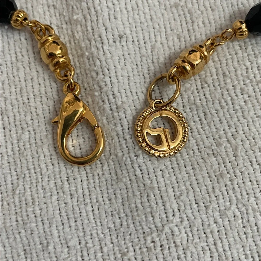 Vintage St. John Couture Opera Length Faceted Bead Necklace - Picture 6 of 6